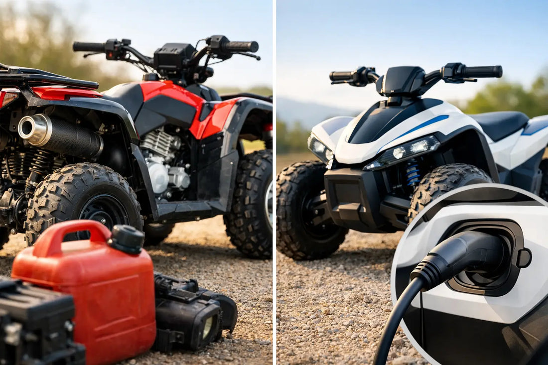 Gas-Powered vs Electric Power Ride-On