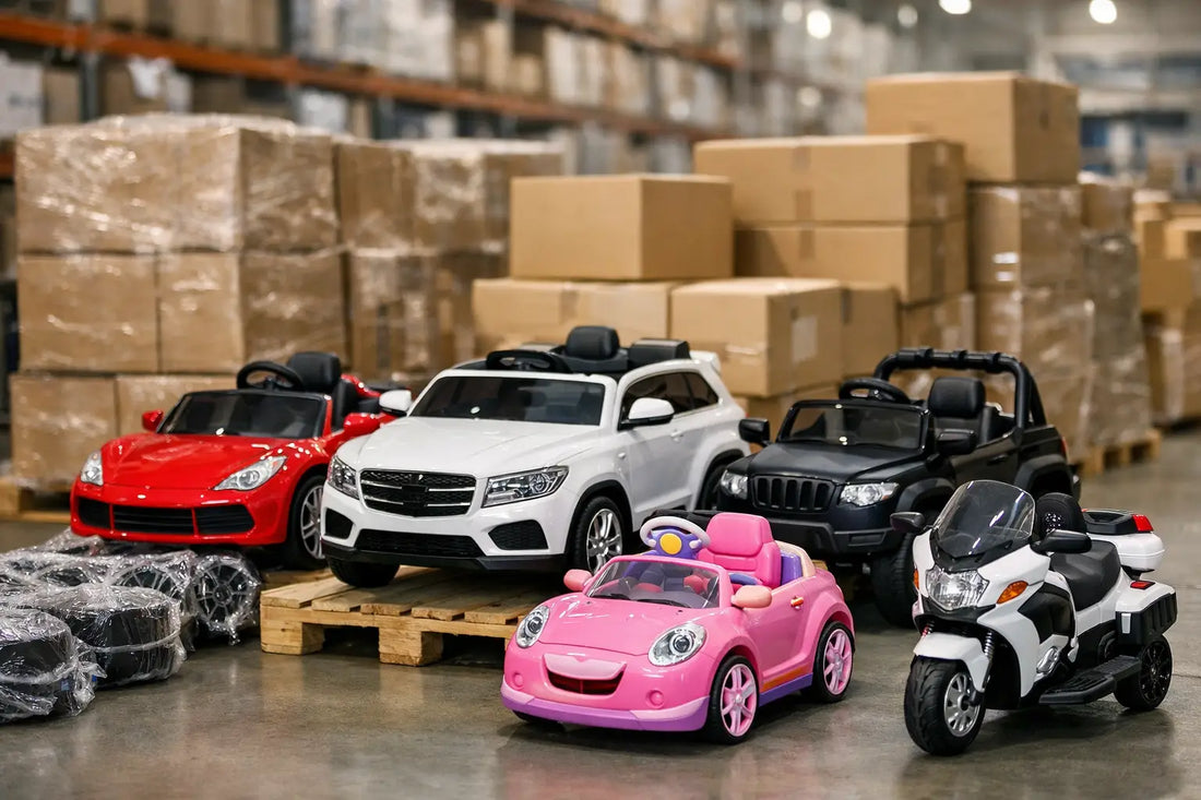 Bulk Order Musical Ride-On Car for Retail