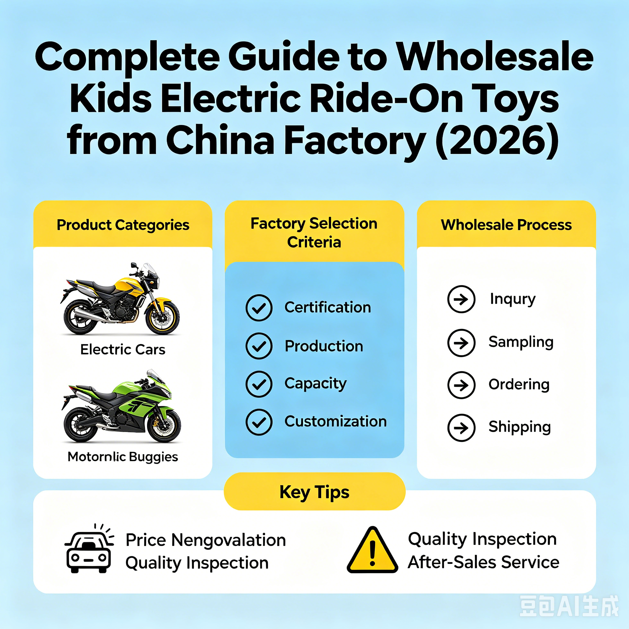 Complete Guide to Wholesale Kids Electric Ride-On Toys from China Factory (2026)