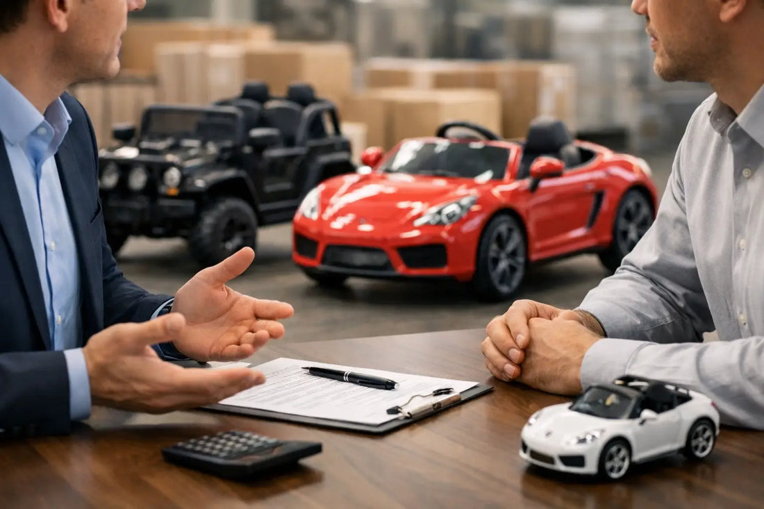 How to Negotiate MOQ With a Kids Electric Car Supplier