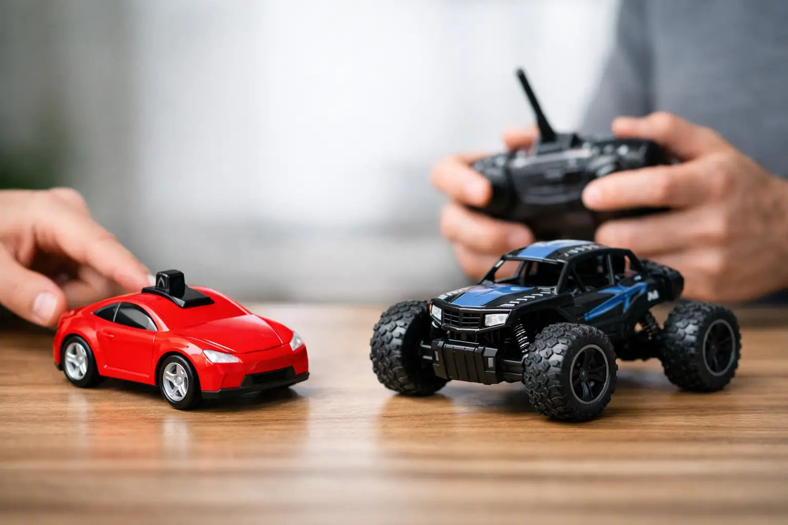 Forward Reverse Switch Toy Car vs Remote Control Car