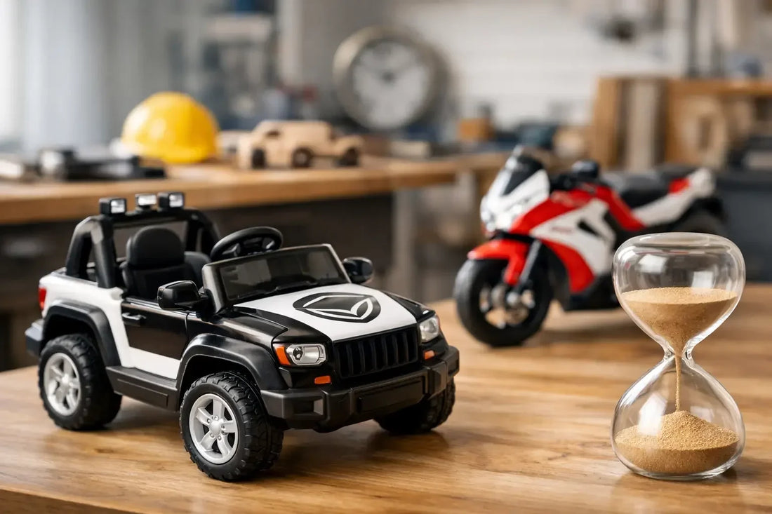 What Is the Lead Time for Custom Logo Ride-On Toys?