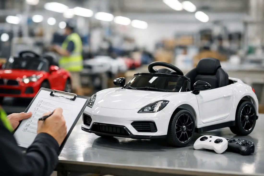 Button Control Ride On Car OEM Factory Checklist