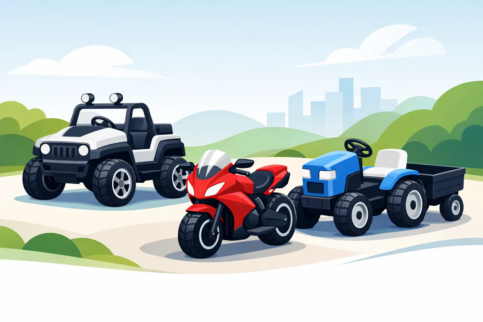 Kids Ride On Toys With Rubber Tires Guide