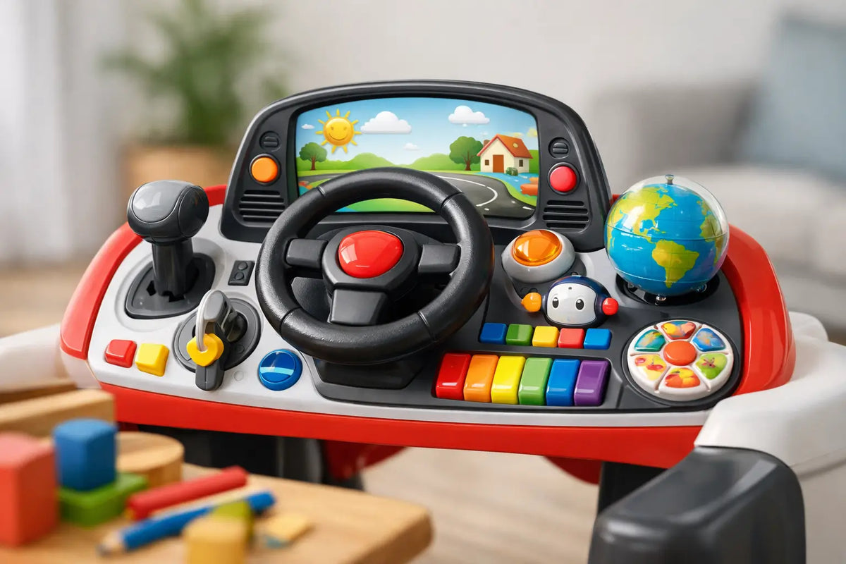 How to Design an Educational Ride On Toy Dashboard