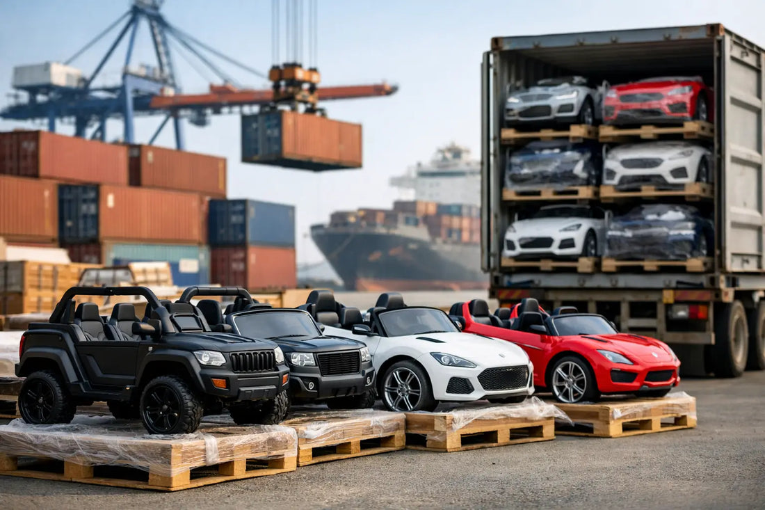 What Is the Cost of Shipping Bulk Ride-On Cars From China?