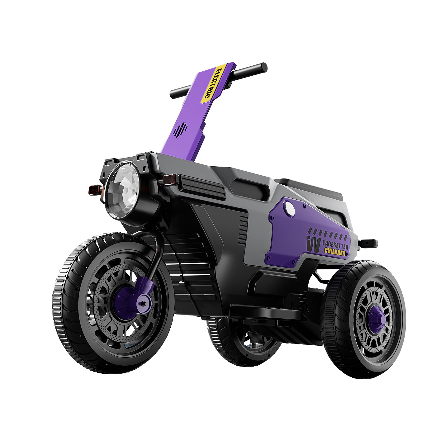 Jimbo Kids Electric Motorcycle - Foldable, Flash Lights, Bluetooth Music