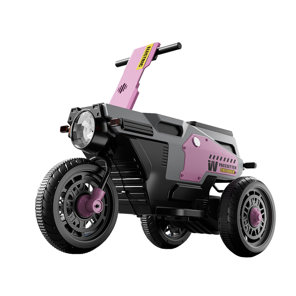 Jimbo Kids Electric Motorcycle - Foldable, Flash Lights, Bluetooth Music