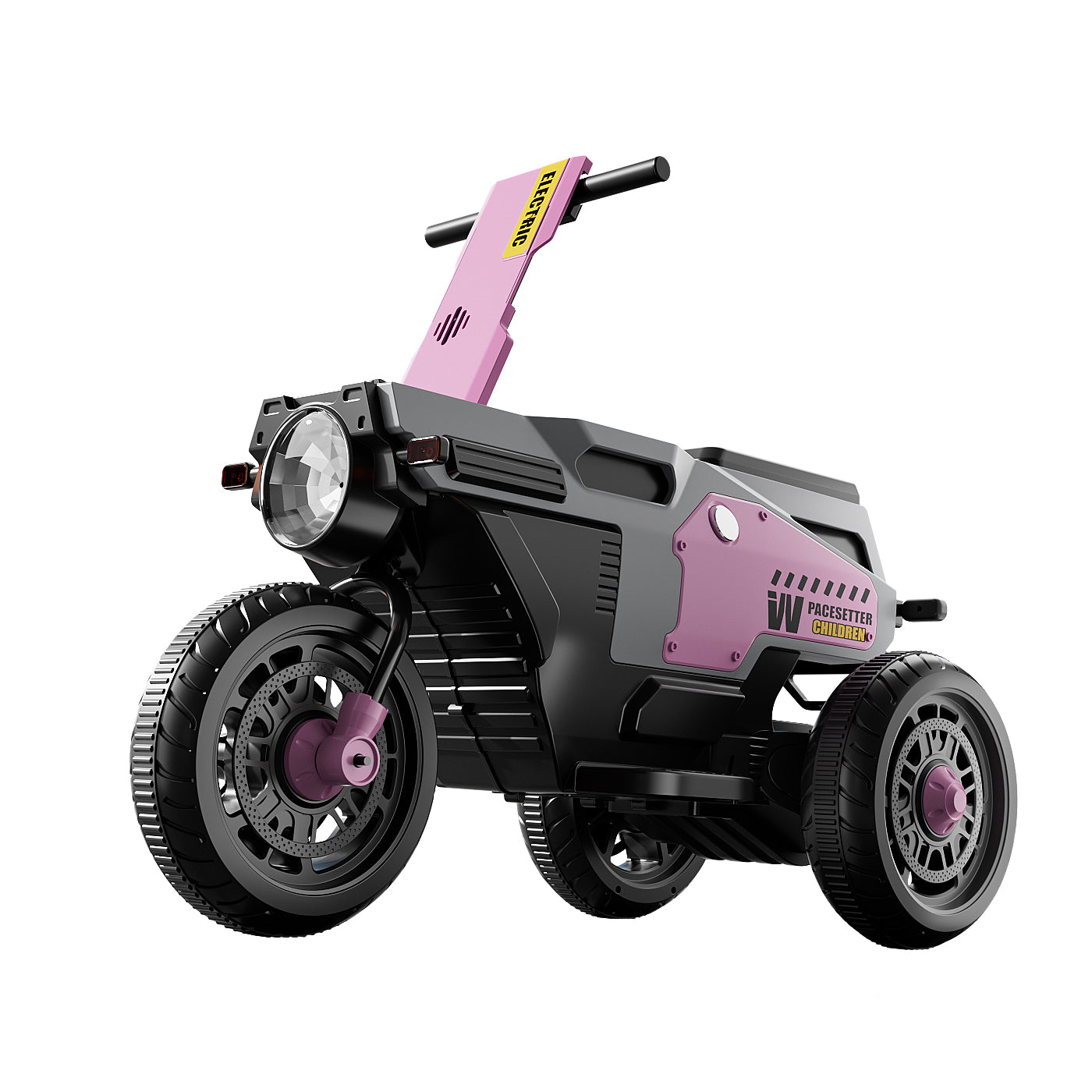 Jimbo Kids Electric Motorcycle - Foldable, Flash Lights, Bluetooth Music