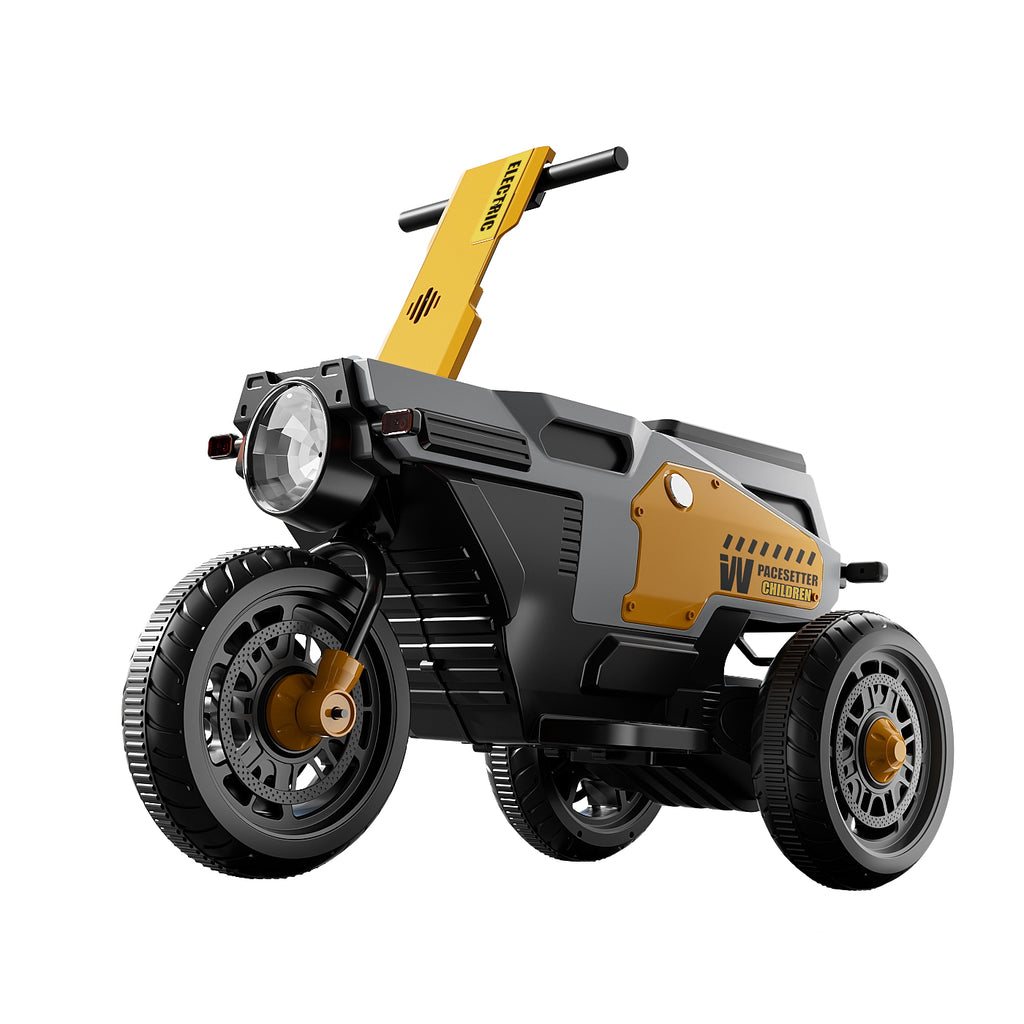 Jimbo Kids Electric Motorcycle - Foldable, Flash Lights, Bluetooth Music