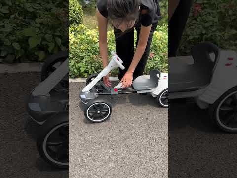 Jimbo Kids Electric Go-kart - Foldable, Remote Control, 12V High Power